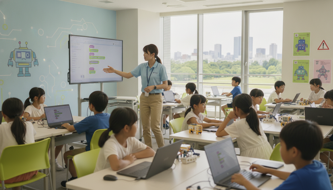 【2025年夏休み】都内の小学生向けプログラミングイベントおすすめ一覧｜自由研究にものアイキャッチ画像