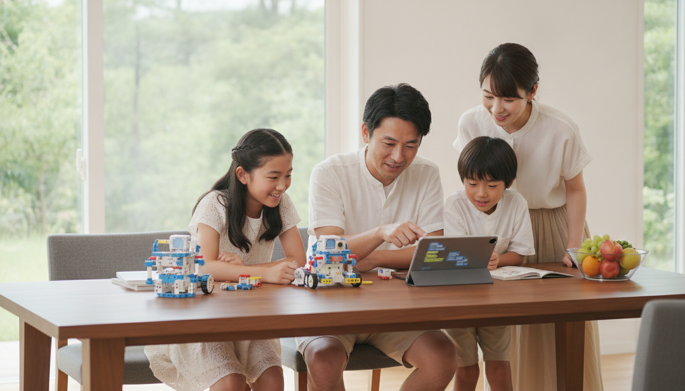 夏休みの自由研究にプログラミング！小学生向けテーマ例と進め方ガイドのアイキャッチ画像