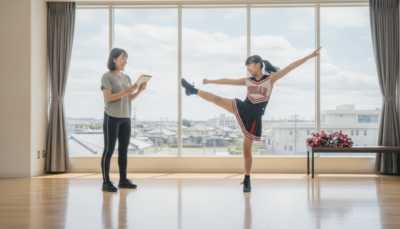 チアダンスが強い高校を目指すために｜埼玉の親子が知っておきたい技術と準備のアイキャッチ画像