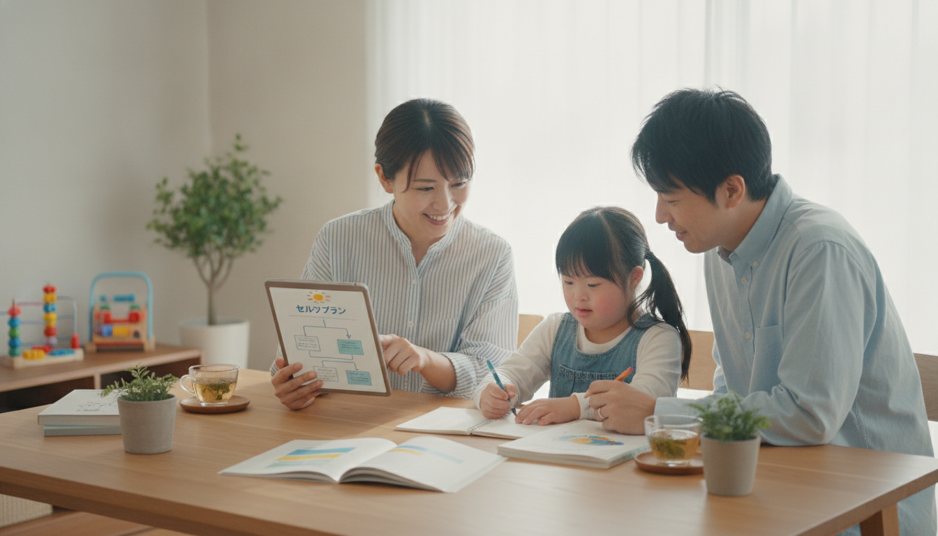 セルフプランの作り方｜障害児支援利用計画を保護者が自分で作成する手順と注意点のアイキャッチ画像