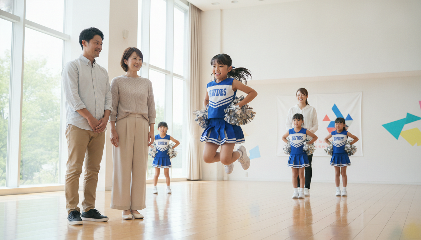 埼玉でチアダンスのチームを探す保護者へ｜選び方の視点と技術準備の考え方の内容を表すアイキャッチ画像