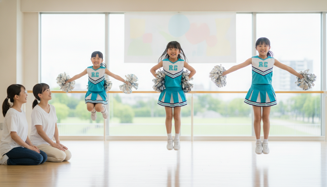 埼玉で小学生におすすめのチアダンススクール｜選び方の4つの視点と種類別比較の内容を表すアイキャッチ画像