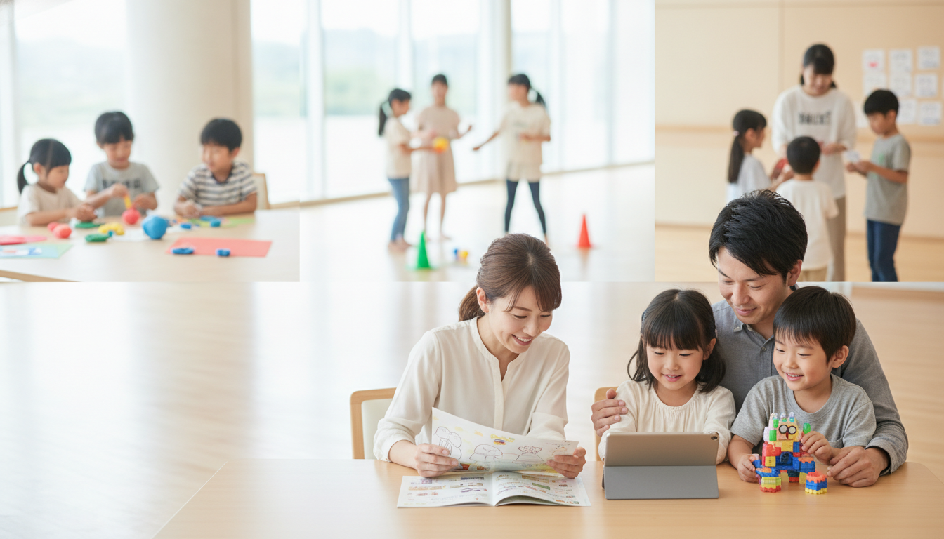 与野の放課後等デイサービス比較｜ものづくり・運動・SST、子どもの特性で選ぶ4施設ガイドの内容を表すアイキャッチ画像