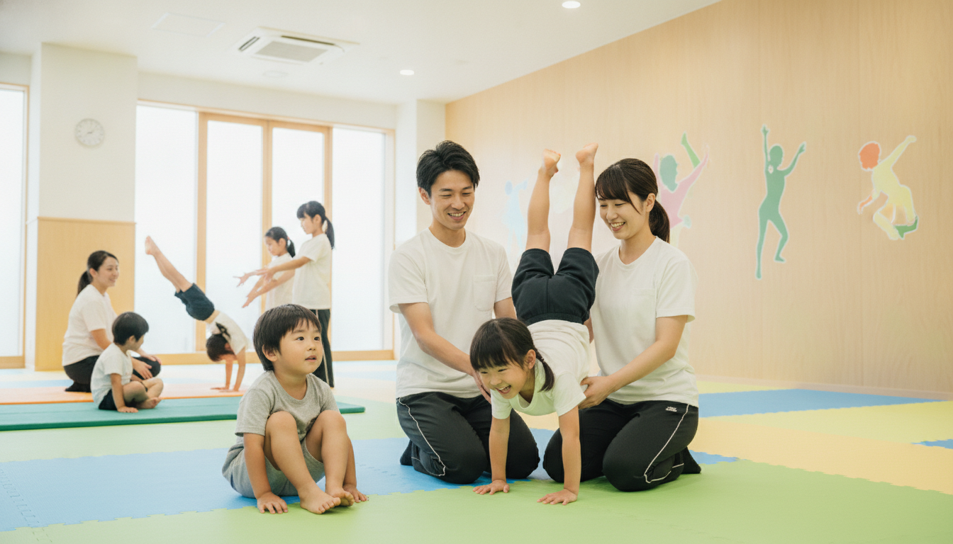 川口で体操教室を探す保護者へ｜集団レッスンとパーソナル指導、子どもの目的で選び方が変わる理由の内容を表すアイキャッチ画像