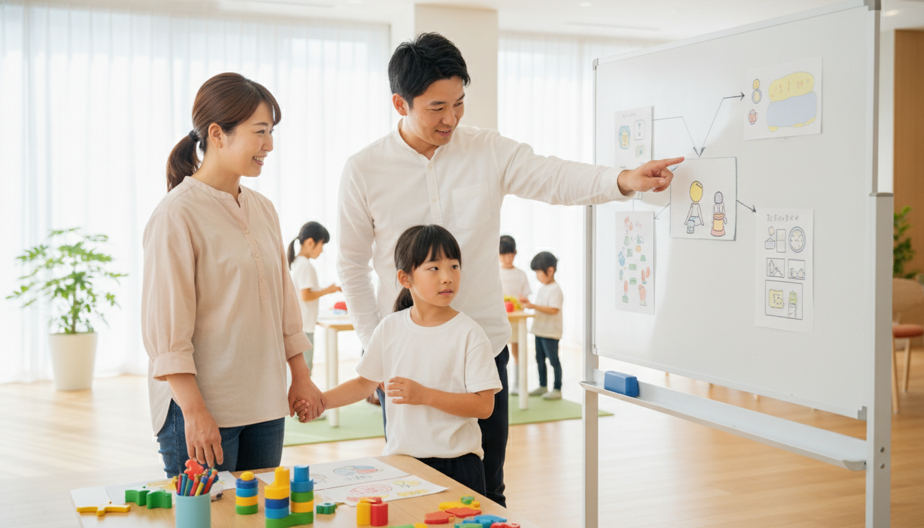 さいたま市中央区で発達障害の子どもの習い事を探す｜療育型施設の種類と選び方の内容を表すアイキャッチ画像