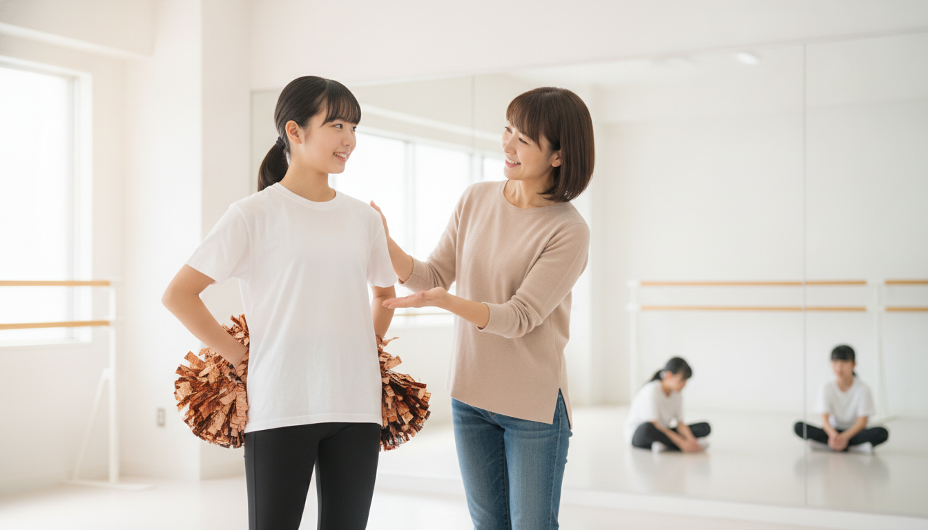チアオーディションの準備で差がつく技術と練習方法【中高生向け】の内容を表すアイキャッチ画像