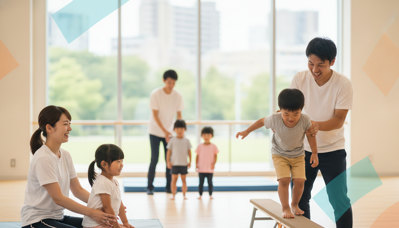 浦和の体操教室を比較｜集団レッスンとパーソナル指導、子ども・大人の目的で選ぶポイントの内容を表すアイキャッチ画像