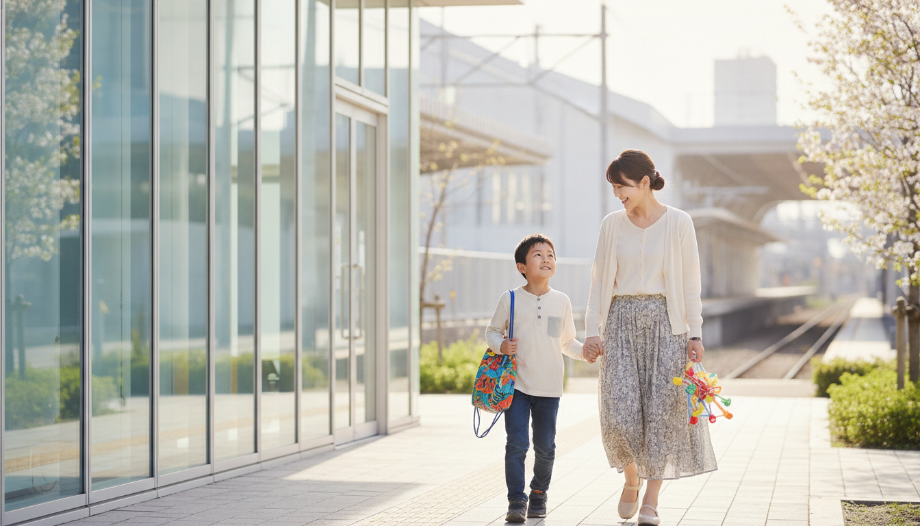 与野駅周辺で発達障害の子どもが通える習い事・療育施設｜特色別の選び方を解説の内容を表すアイキャッチ画像