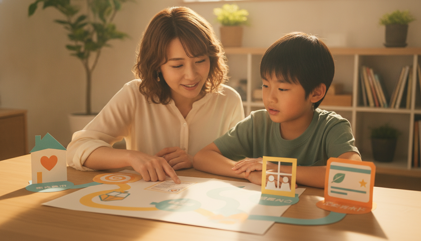 さいたま市で発達障害の受給者証を申請する流れ｜必要書類・窓口・期間をステップ順に解説の内容を表すアイキャッチ画像