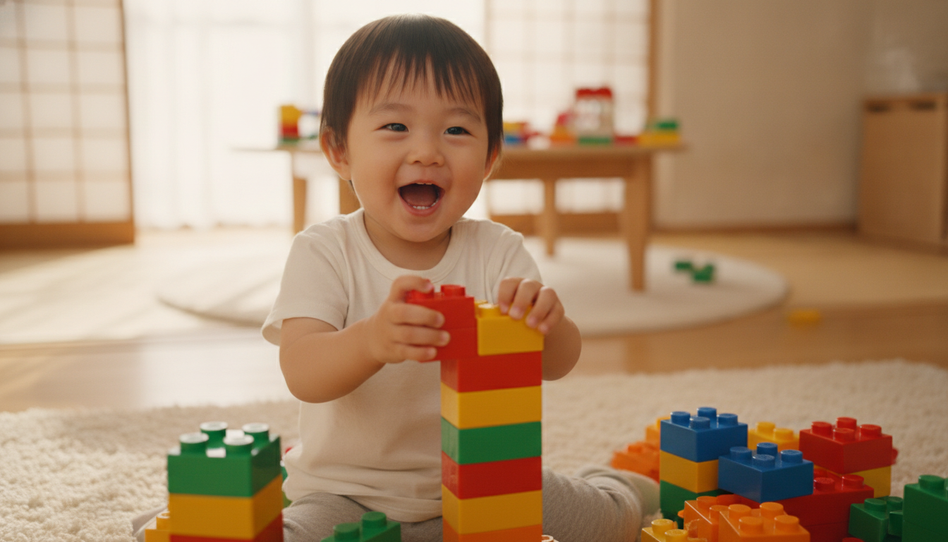 幼児のレゴは何歳から始める？年齢別の教材選びと家庭・教室での始め方を解説の内容を表すアイキャッチ画像