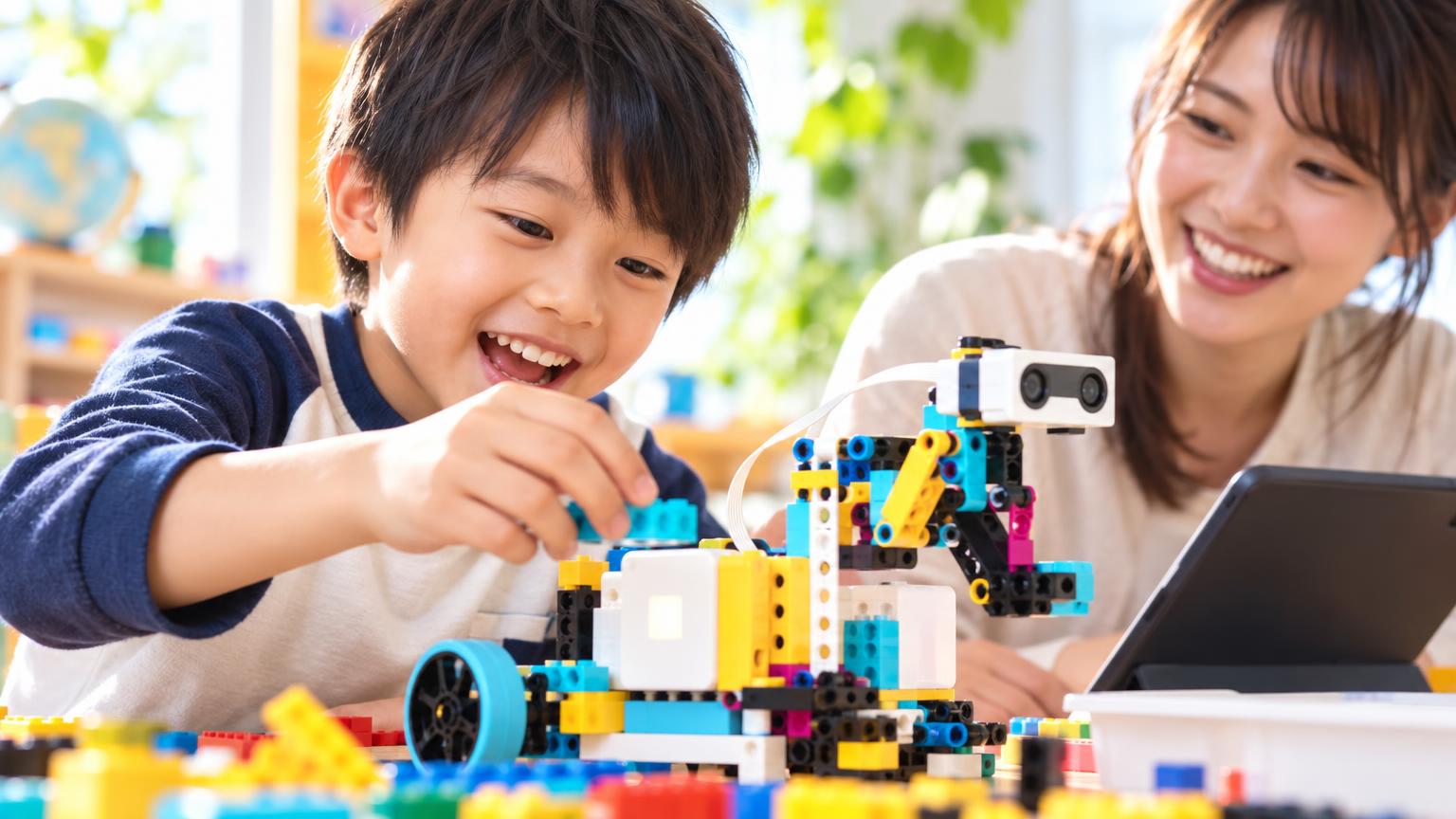 LEGO SPIKEで小学生に身につく力とは？プログラミング学習の効果と指導設計の重要性を解説の内容を表すアイキャッチ画像