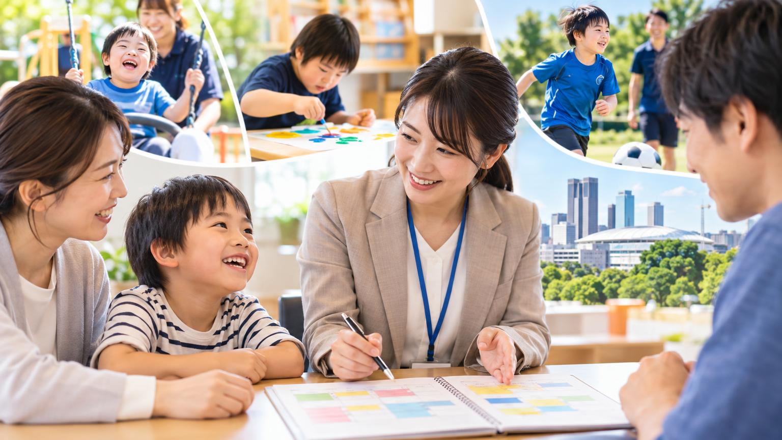 さいたま市で複数の放課後等デイサービスを使うとき、相談支援事業所は計画をどう調整するかの内容を表すアイキャッチ画像