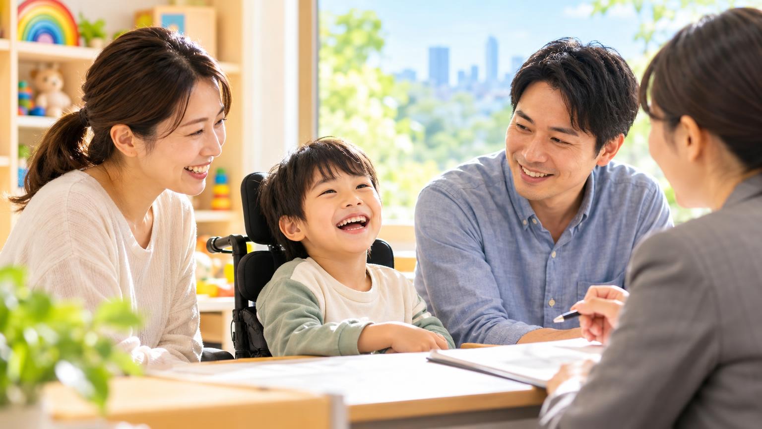 サービス等利用計画の見直しタイミングと手順｜さいたま市の保護者向けに整理の内容を表すアイキャッチ画像