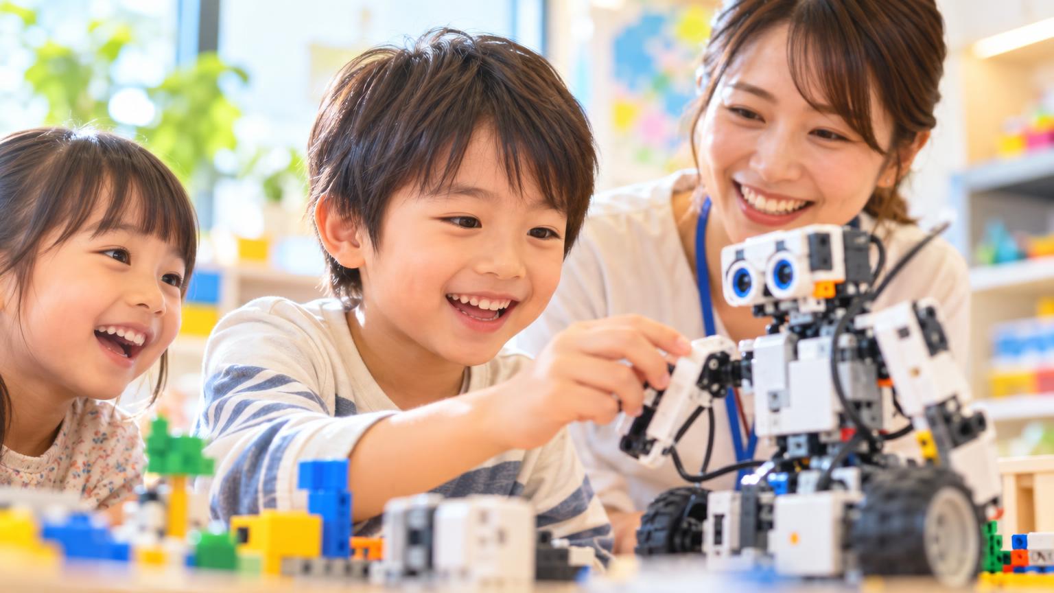 さいたま市中央区の学童・児童発達支援にロボット・プログラミングを導入する方法｜出張型サービスの仕組みと費用を解説の内容を表すアイキャッチ画像