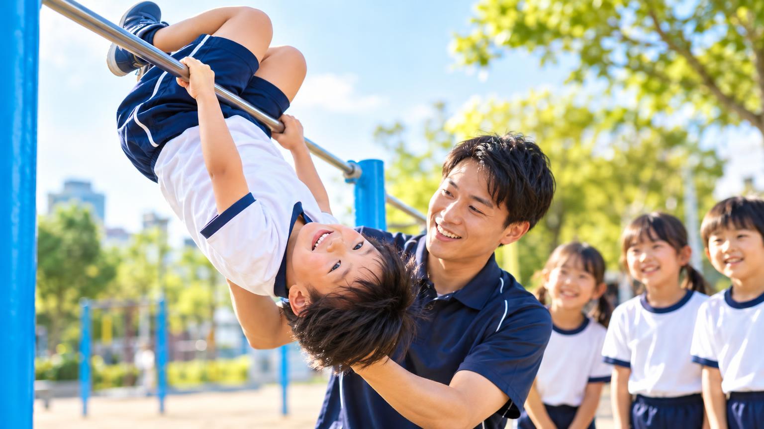 川口市で逆上がりを教えてくれる教室おすすめ6選｜集団指導とマンツーマン指導の選び方の内容を表すアイキャッチ画像
