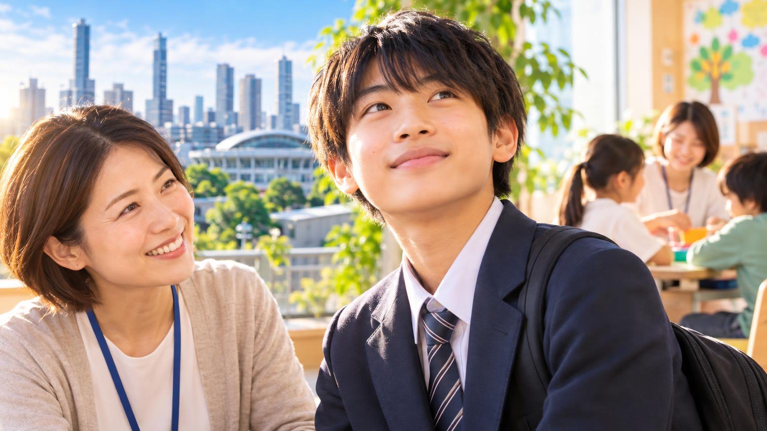 保育所等訪問支援は不登校の中学生に使える？さいたま市での手続きと放課後等デイとの組み合わせ方の内容を表すアイキャッチ画像