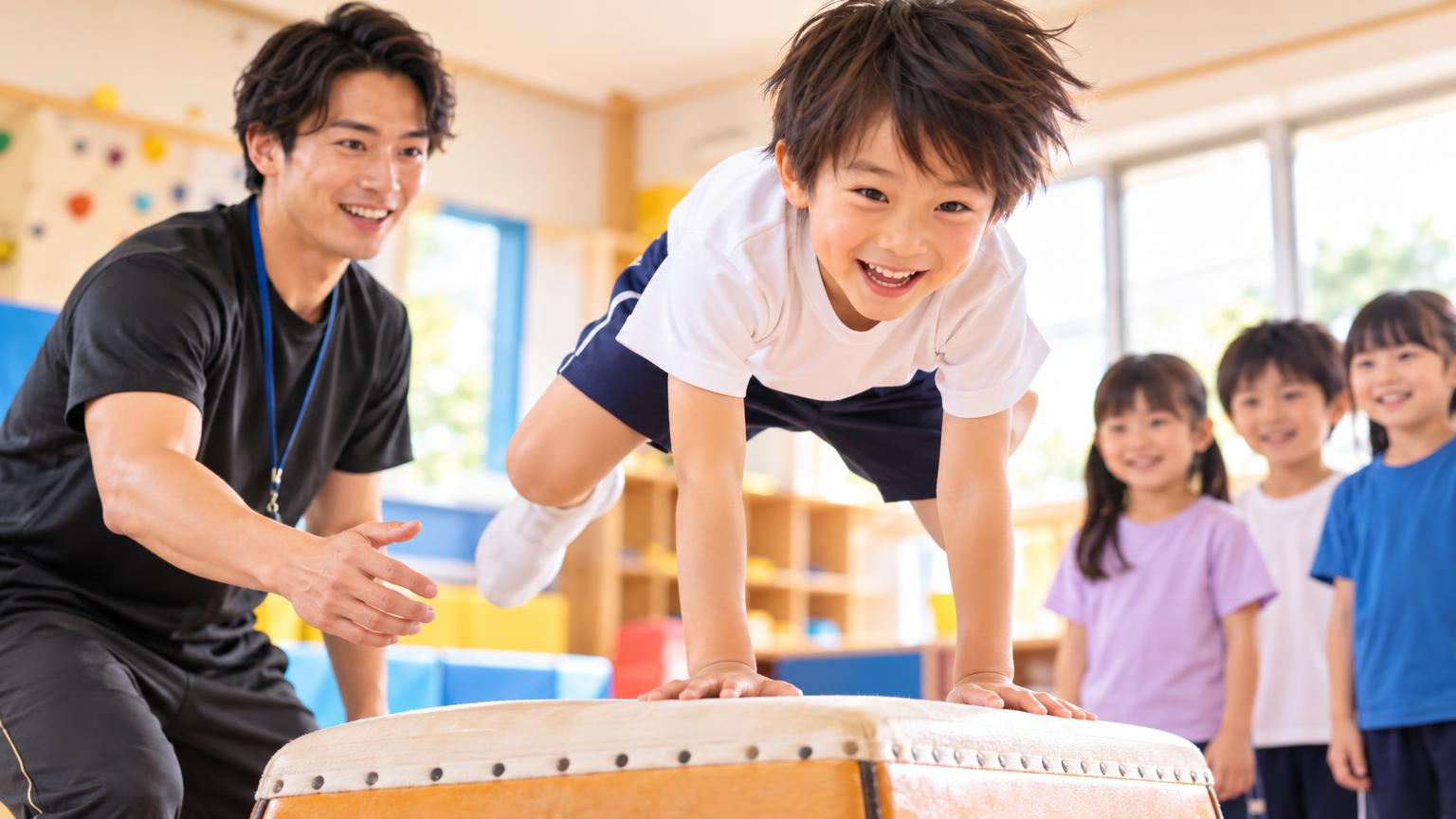 学童保育事業者向け｜体操・アクロバット外部講師の選び方と5つの判断軸の内容を表すアイキャッチ画像
