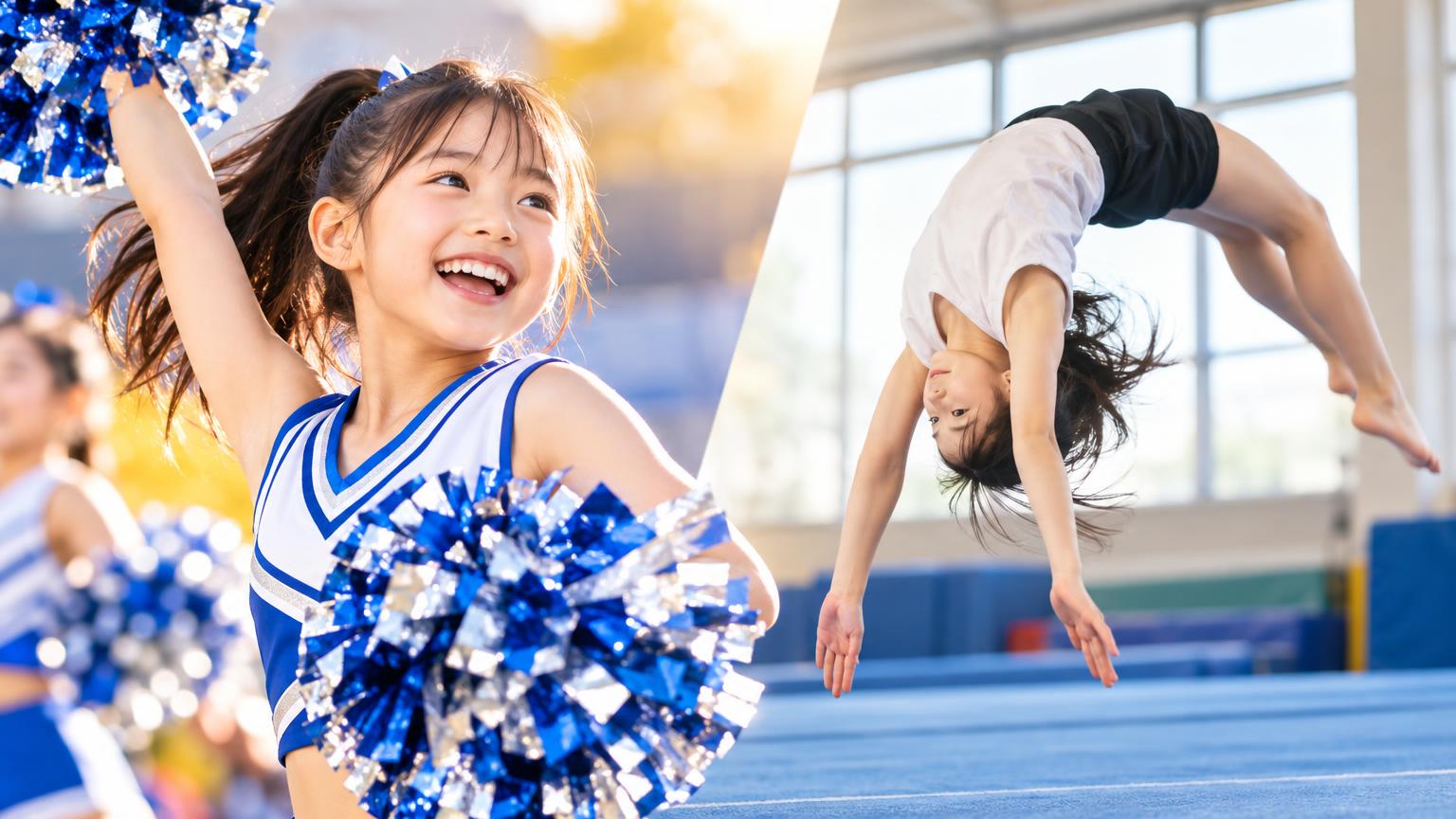 チアダンスとバク転を両方習いたい【上尾】市内教室の実態と近隣パーソナル指導の組み合わせ方の内容を表すアイキャッチ画像