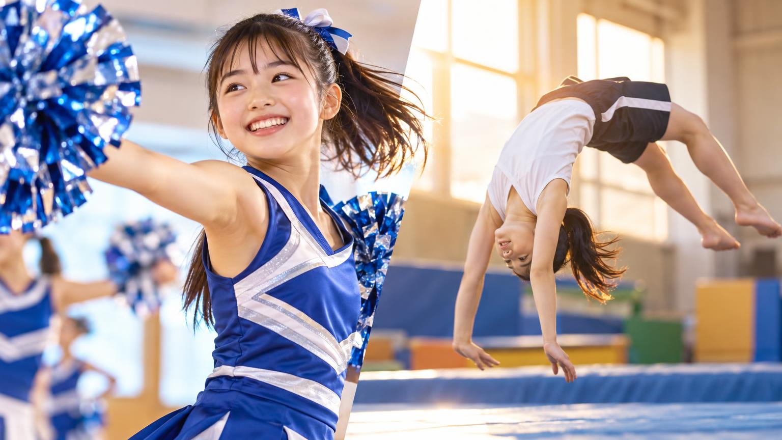 チアダンスとバク転を両方習いたい【春日部】市内教室の実態と近隣パーソナル指導の組み合わせ方の内容を表すアイキャッチ画像
