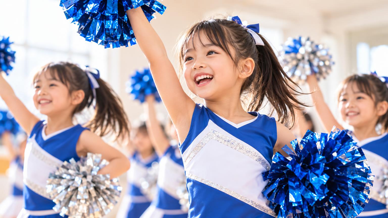 上尾市の小学生向けチアダンス教室｜費用・曜日・指導方針を比較して選ぶ方法の内容を表すアイキャッチ画像