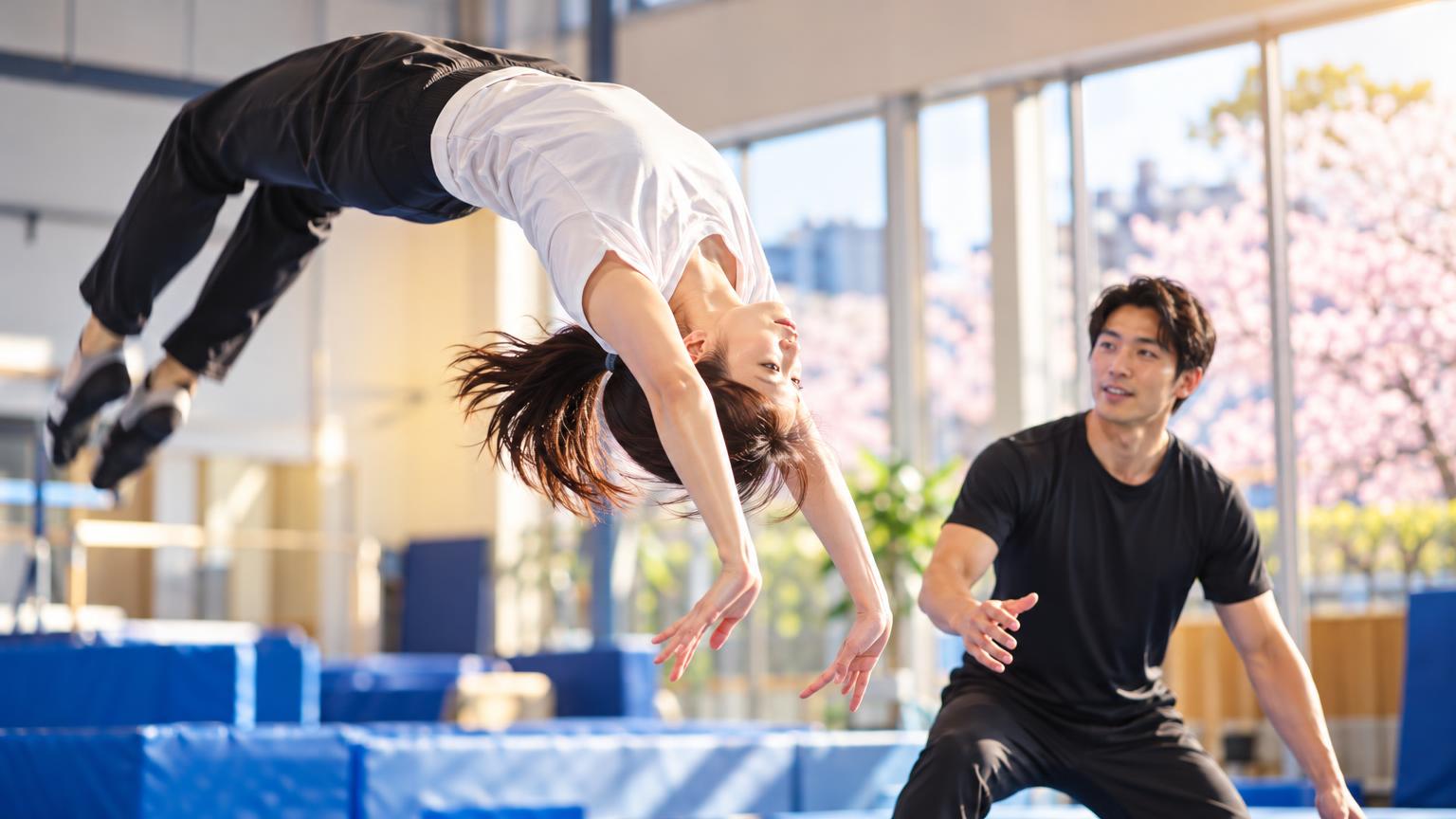 バク転の習い事【春日部・大人向け】市内教室の現状と近隣パーソナル指導という選択肢の内容を表すアイキャッチ画像