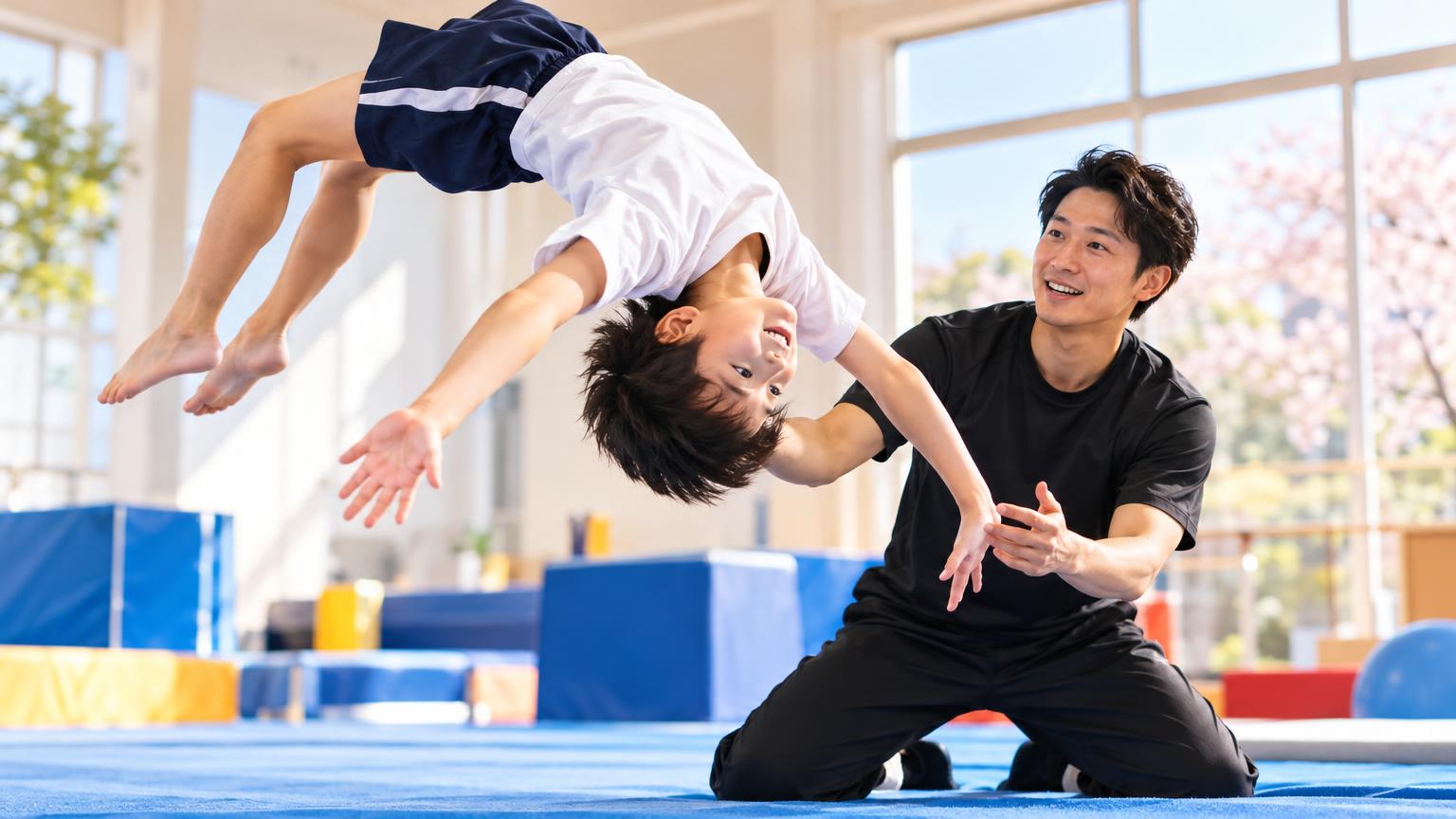 バク転の習い事【春日部】子ども向け教室の選び方と近隣パーソナル指導という選択肢の内容を表すアイキャッチ画像