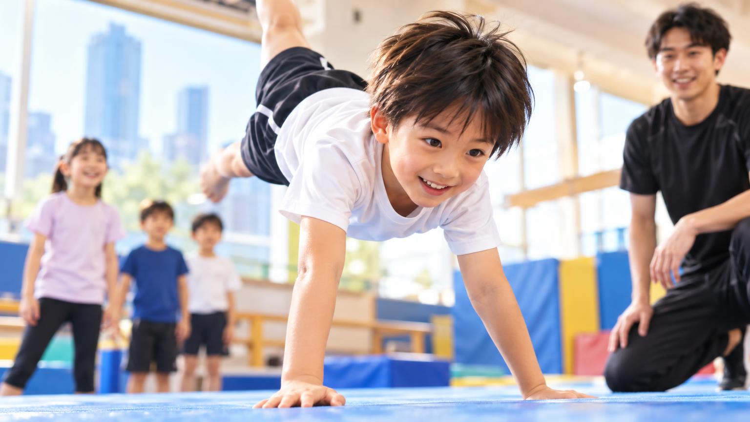 大宮周辺で子どものアクロバット習い事を探す｜集団型・パーソナル型の教室と費用・指導形式を比較の内容を表すアイキャッチ画像