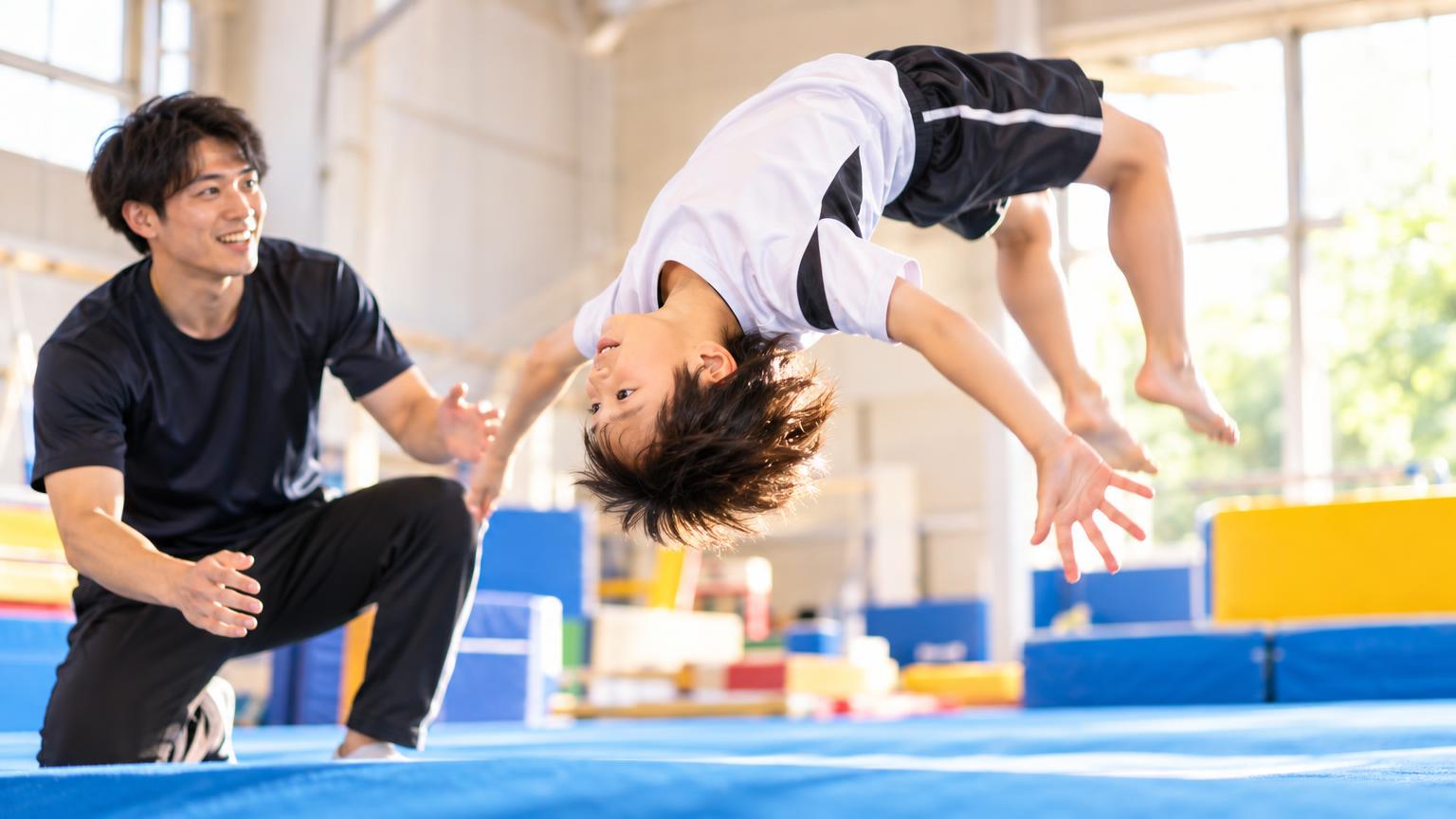 バク転の習い事【宮原・さいたま市】子ども向け教室の選び方と近隣の選択肢の内容を表すアイキャッチ画像