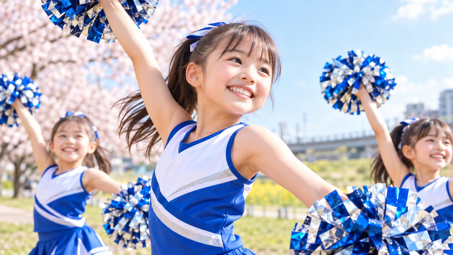 春日部市の小学生向けチアダンス教室まとめ｜料金・アクセス・指導スタイルで選ぶの内容を表すアイキャッチ画像