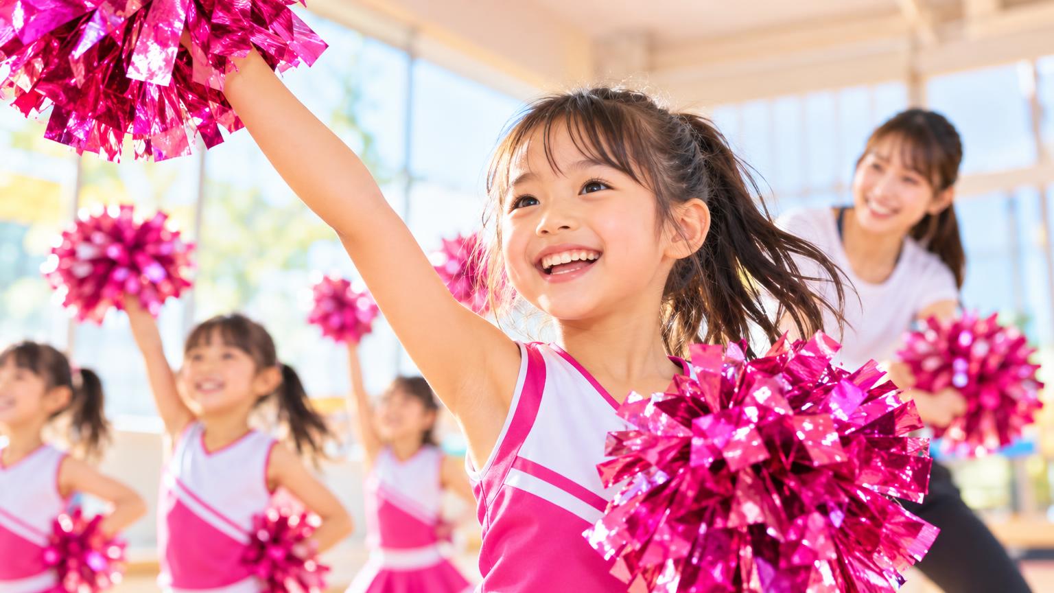 チア 習い事 東大宮 子ども向け教室の選び方｜集団型・パーソナル型の特徴と費用を整理の内容を表すアイキャッチ画像